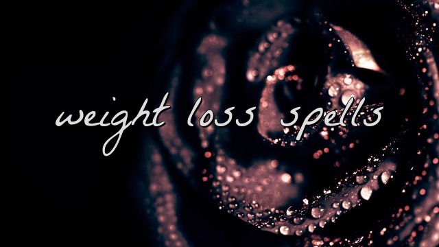 before using weight loss spells